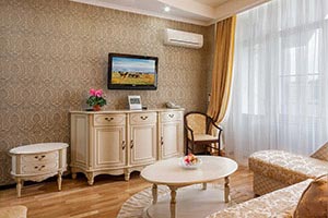 Двухкомнатный двухместный номер люкс